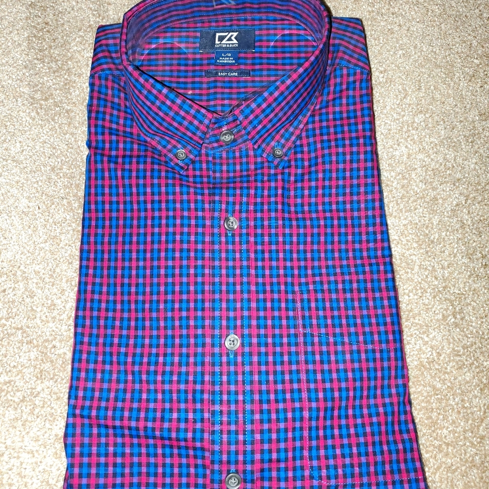 Brand NEW Cutter and Buck Men Shirt!